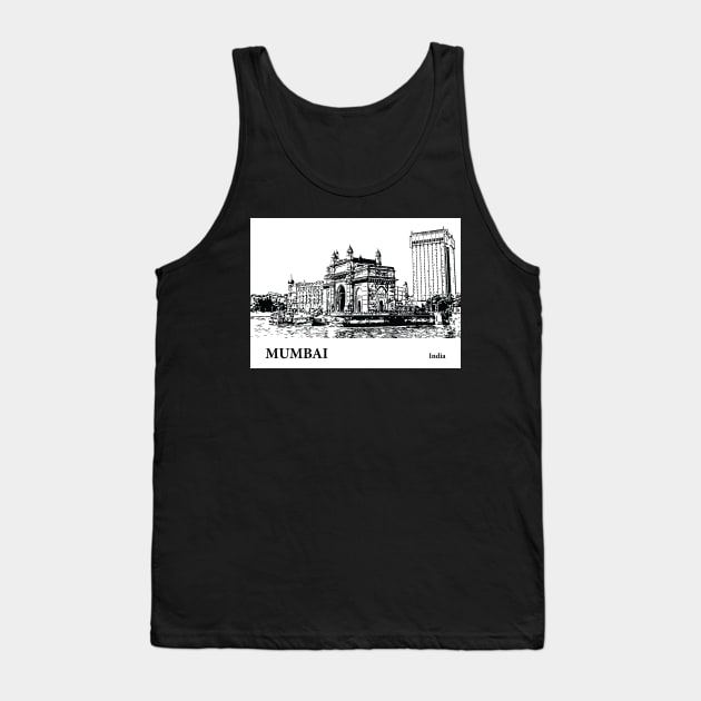 Mumbai - India Tank Top by Lakeric